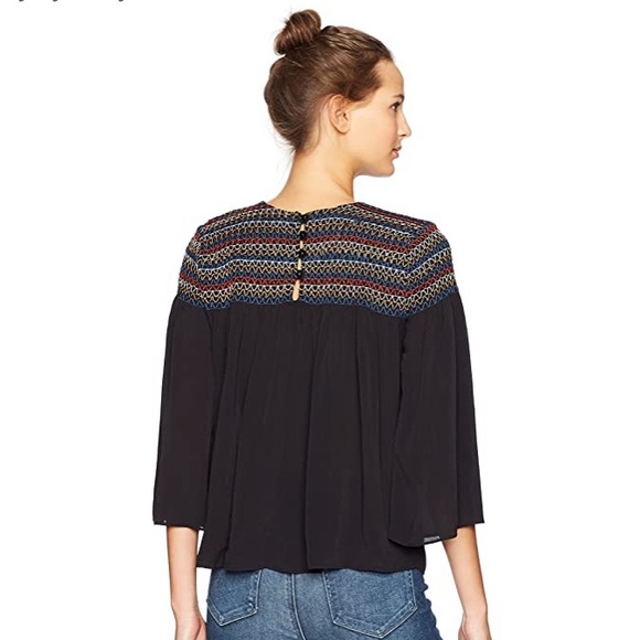 Anthropologie Plenty by Tracy Reese smocked top - Picture 2 of 4